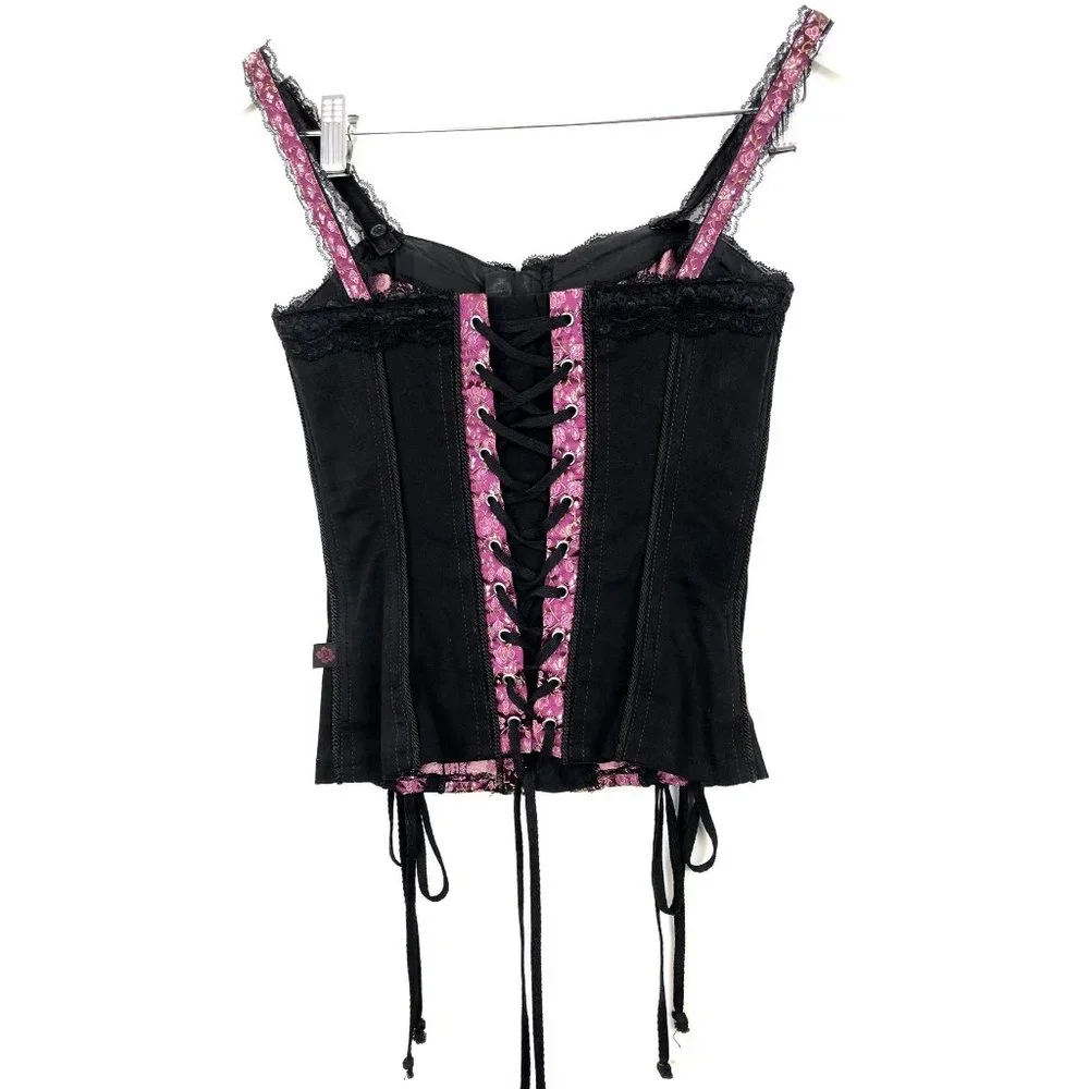 Tripp NYC Floral Corset Top - Picture 2 of 5